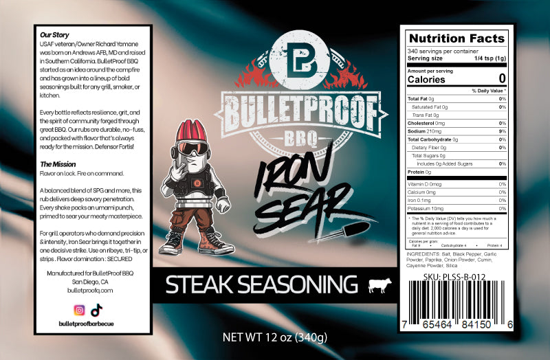 Iron Sear Steak Seasoning