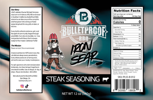 Iron Sear Steak Seasoning